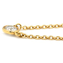 ティファニー Tiffany & Co バイザヤード シングルダイヤモンド ペンダント イエローゴールド K18YG ダイヤモンド ネックレス 18K AU750 YG 1P 1粒 エルサペレッティ