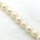 ミキモト MIKIMOTO パール 3.4-7mm パールホワイト×ホワイトゴールド シルバー パール ネックレス MIKIMOTO 真珠 SV