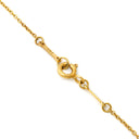 ティファニー Tiffany & Co インフィニティ クロス イエローゴールド K18YG ネックレス 750YG 18金 18KT エルサペレッティ