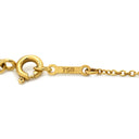 ティファニー Tiffany & Co インフィニティ クロス イエローゴールド K18YG ネックレス 750YG 18金 18KT エルサペレッティ