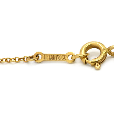 ティファニー Tiffany & Co インフィニティ クロス イエローゴールド K18YG ネックレス 750YG 18金 18KT エルサペレッティ