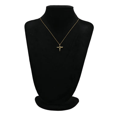 ティファニー Tiffany & Co インフィニティ クロス イエローゴールド K18YG ネックレス 750YG 18金 18KT エルサペレッティ