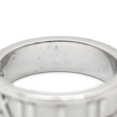 ティファニー Tiffany & Co アトラス 3Pダイヤ ホワイゴールド K18WG ダイヤモンド リング 指輪 T&Co. 18K 750 WG 3石 ダイヤモンド 11.5号