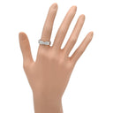 ティファニー Tiffany & Co アトラス 3Pダイヤ ホワイゴールド K18WG ダイヤモンド リング 指輪 T&Co. 18K 750 WG 3石 ダイヤモンド 11.5号