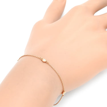 ティファニー Tiffany & Co バイザヤード 3Pダイヤ 60141638 ピンクゴールド K18PG ダイヤモンド ブレスレット Au750 18K 18金 T&Co. エルサペレッティ