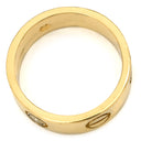 カルティエ Cartier ラブリング ハーフダイヤ B4032400 イエローゴールド K18YG ダイヤモンド #50(JP10) リング 指輪 クラシックモデル LOVE Ring 750 18K 3粒 3石 9号