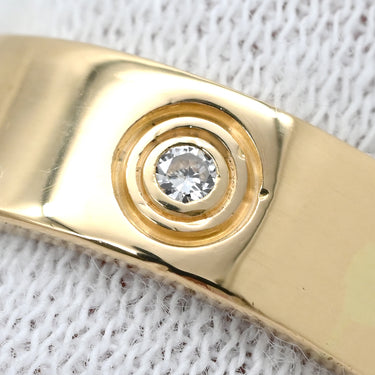 カルティエ Cartier ラブリング ハーフダイヤ B4032400 イエローゴールド K18YG ダイヤモンド #50(JP10) リング 指輪 クラシックモデル LOVE Ring 750 18K 3粒 3石 9号