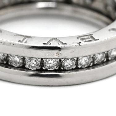 ブルガリ BVLGARI ビーゼロワン B-zero1 XS パヴェダイヤ ホワイトゴールド K18WG ダイヤモンド #49(JP9) リング 指輪 750WG 18金 1バンドリング 8号