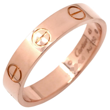 カルティエ Cartier ミニラブリング B4085200 ピンクゴールド K18PG #49(JP9) リング 指輪 スモールモデル LOVE Ring 18K 750PG 9号