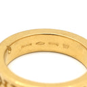 ブルガリ BVLGARI ブルガリブルガリ ダブルロゴ イエローゴールド K18YG ダイヤモンド リング 指輪 18K 750AU 1Pダイヤモンド 7号
