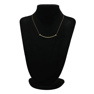 ティファニー Tiffany & Co T スマイル ペンダント ラージ 60011652 イエローゴールド K18YG ネックレス T&Co. T smile K18YG Au750 18K 18金