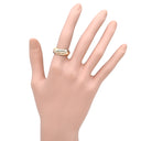 カルティエ Cartier トリニティクラシック ホワイトゴールド×イエローゴールド×ピンクゴールド K18WG K18YG K18PG #51(JP11) リング 指輪 3連 3カラー 18K 750 10.5号