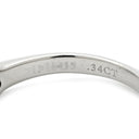 ティファニー Tiffany & Co ソリティア ダイヤリング プラチナシルバー Pt950 ダイヤモンド リング 指輪 T＆Co. 一粒 1P 立爪 0.34ct プラチナ950 7.5号