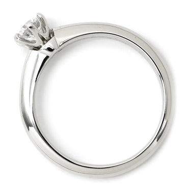 ティファニー Tiffany & Co ソリティア ダイヤリング プラチナシルバー Pt950 ダイヤモンド リング 指輪 T＆Co. 一粒 1P 立爪 0.26ct プラチナ950 7号