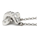 ティファニー Tiffany & Co クロスステッチ ダイヤ プラチナシルバー Pt950 ダイヤモンド ネックレス PT950 プラチナ クロス X ペンダント