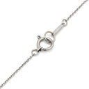 ティファニー Tiffany & Co クロスステッチ ダイヤ プラチナシルバー Pt950 ダイヤモンド ネックレス PT950 プラチナ クロス X ペンダント