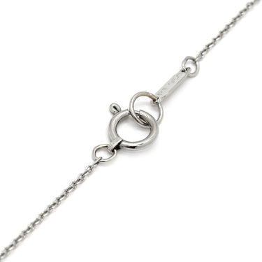ティファニー Tiffany & Co クロスステッチ ダイヤ プラチナシルバー Pt950 ダイヤモンド ネックレス PT950 プラチナ クロス X ペンダント