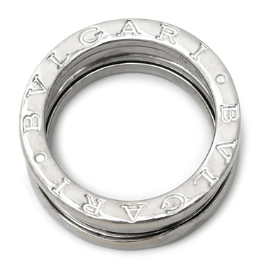 ブルガリ BVLGARI ビーゼロワン B-zero1 2バンドリング ホワイトゴールド K18WG #50(JP10) リング 指輪 750 18K WG 9号