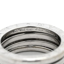 ブルガリ BVLGARI ビーゼロワン B-zero1 2バンドリング ホワイトゴールド K18WG #50(JP10) リング 指輪 750 18K WG 9号