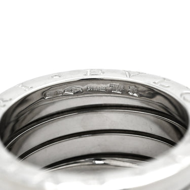 ブルガリ BVLGARI ビーゼロワン B-zero1 4バンドリング 323555 ホワイトゴールド K18WG #52(JP12) リング 指輪 Au750 18K 18金 11号