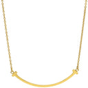 ティファニー Tiffany & Co Tスマイル ペンダント スモール 60011679 イエローゴールド K18YG ネックレス T＆Co. T smile K18YG Au750 18K 18金