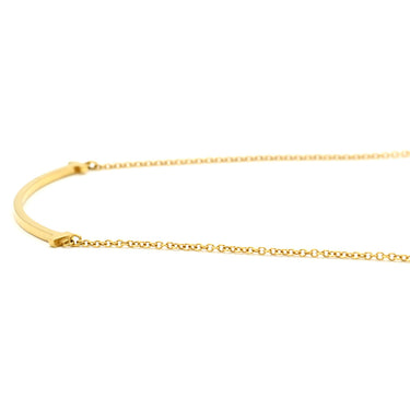 ティファニー Tiffany & Co Tスマイル ペンダント スモール 60011679 イエローゴールド K18YG ネックレス T＆Co. T smile K18YG Au750 18K 18金