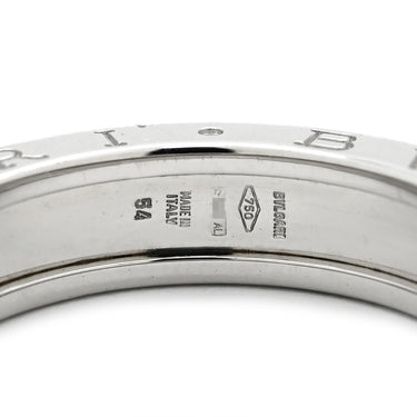 ブルガリ BVLGARI ビーゼロワン B-zero1 リング XS 336024 ホワイトゴールド K18WG #54(JP14) リング 指輪 750 18金 WG 1バンドリング 14号