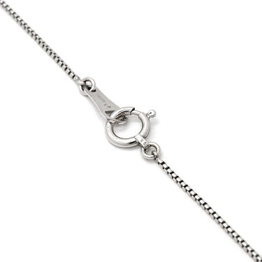 タサキ TASAKI トリロジー ダイヤ ペンダント プラチナシルバー K18WG ダイヤモンド ネックレス TASAKI 18K WG 3P 3石 3粒 ドロップ プリンセスカット