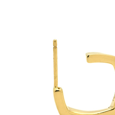 ティファニー Tiffany & Co フランク・ゲーリー トルク イエローゴールド K18YG ピアス T＆Co. Au750 18K 18金 スクエア フープ ヴィンテージ