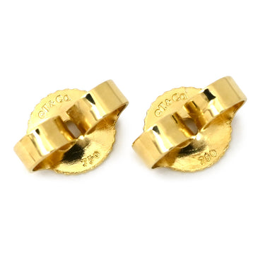 ティファニー Tiffany & Co フランク・ゲーリー トルク イエローゴールド K18YG ピアス T＆Co. Au750 18K 18金 スクエア フープ ヴィンテージ