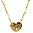 ティファニー Tiffany & Co フレンドシップ ハート 6Pダイヤ イエローゴールド K18YG ダイヤモンド ネックレス T＆Co. 18K 18金 750 YG
