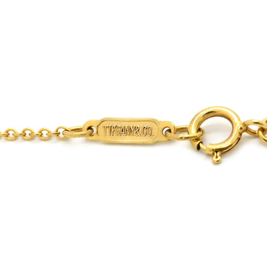 ティファニー Tiffany & Co フレンドシップ ハート 6Pダイヤ イエローゴールド K18YG ダイヤモンド ネックレス T＆Co. 18K 18金 750 YG