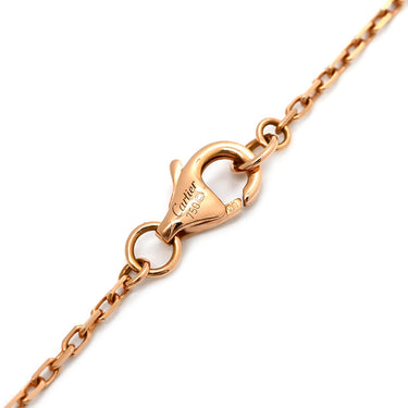 カルティエ Cartier Ｃハート ダイヤ ピンクゴールド K18PG ダイヤモンド ネックレス 18金 18K 750PG