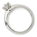 ティファニー Tiffany & Co ソリティア ダイヤリング プラチナシルバー Pt950 ダイヤモンド リング 指輪 T＆Co. 一粒 1P 立爪 VS1 0.39ct プラチナ950 4号