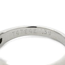ティファニー Tiffany & Co ソリティア ダイヤリング プラチナシルバー Pt950 ダイヤモンド リング 指輪 T＆Co. 一粒 1P 立爪 VS1 0.39ct プラチナ950 4号