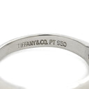 ティファニー Tiffany & Co ソリティア ダイヤリング プラチナシルバー Pt950 ダイヤモンド リング 指輪 T＆Co. 一粒 1P 立爪 VS1 0.39ct プラチナ950 4号