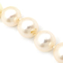 ミキモト MIKIMOTO パール 6.8-7.3mm パールホワイト×ホワイトゴールド K14WG パール ネックレス MIKIMOTO 真珠 14K 585
