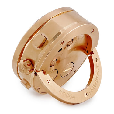 時計 オーデマピゲ AUDEMARS PIGUET テーブルクロック CODE11.59 クオーツ メンズ 新品同様 置き時計 ネイビー 紺 バー アラビア ラウンド