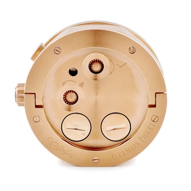 時計 オーデマピゲ AUDEMARS PIGUET テーブルクロック CODE11.59 クオーツ メンズ 新品同様 置き時計 ネイビー 紺 バー アラビア ラウンド