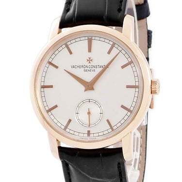 腕時計 ヴァシュロン・コンスタンタン VACHERON CONSTANTIN パトリモニー トラディショナル 82172/000R-9382 手巻き メンズ K18PG無垢 シルバー