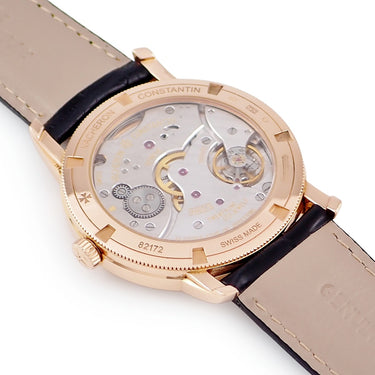 腕時計 ヴァシュロン・コンスタンタン VACHERON CONSTANTIN パトリモニー トラディショナル 82172/000R-9382 手巻き メンズ K18PG無垢 シルバー