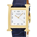 腕時計 エルメス HERMES Hウォッチ TGM HH1.801 W036843WW00 クオーツ メンズ H型 スクエア ホワイト 白 アラビア