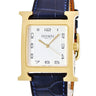 腕時計 エルメス HERMES Hウォッチ TGM HH1.801 W036843WW00 クオーツ メンズ H型 スクエア ホワイト 白 アラビア