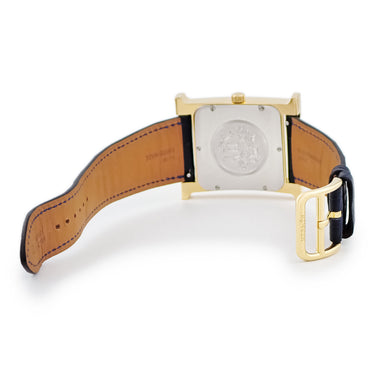 腕時計 エルメス HERMES Hウォッチ TGM HH1.801 W036843WW00 クオーツ メンズ H型 スクエア ホワイト 白 アラビア