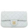 シャネル CHANEL マトラッセ チェーン ショルダー ライトブルー ラムスキン ショルダーバッグ ヴィンテージ金具 ココマーク
