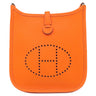 エルメス HERMES エヴリン TPM 16 オレンジミニアン トリヨンクレマンス ショルダーバッグ シルバー金具 2024年製