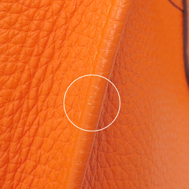 エルメス HERMES エヴリン TPM 16 オレンジミニアン トリヨンクレマンス ショルダーバッグ シルバー金具 2024年製