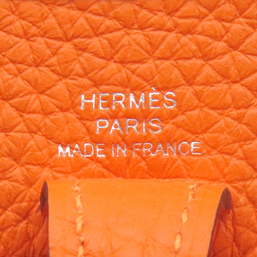 エルメス HERMES エヴリン TPM 16 オレンジミニアン トリヨンクレマンス ショルダーバッグ シルバー金具 2024年製