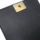 シャネル CHANEL ボーイシャネル 20 A67085 ブラック ラムスキン ショルダーバッグ マットゴールド金具 黒 チェーンバッグ