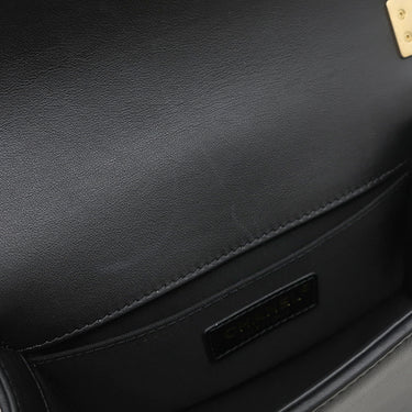 シャネル CHANEL ボーイシャネル 20 A67085 ブラック ラムスキン ショルダーバッグ マットゴールド金具 黒 チェーンバッグ